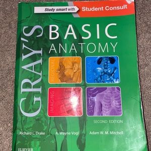 Grays Basic Anatomy 2nd Edition Green Textbook